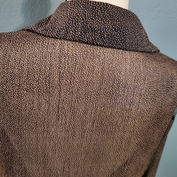 MODCLOTH sheer vintage tulle dotted blouse - Picture 9 of 14